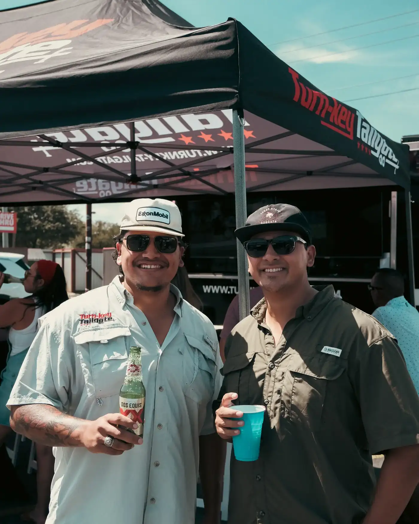 Steve and Trey, founders of Turnkey Tents & Events