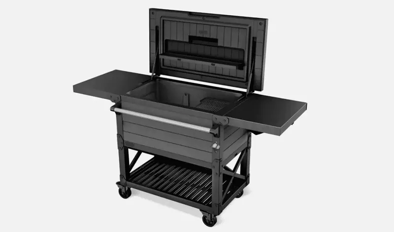 Insulated Beverage Bar Cart